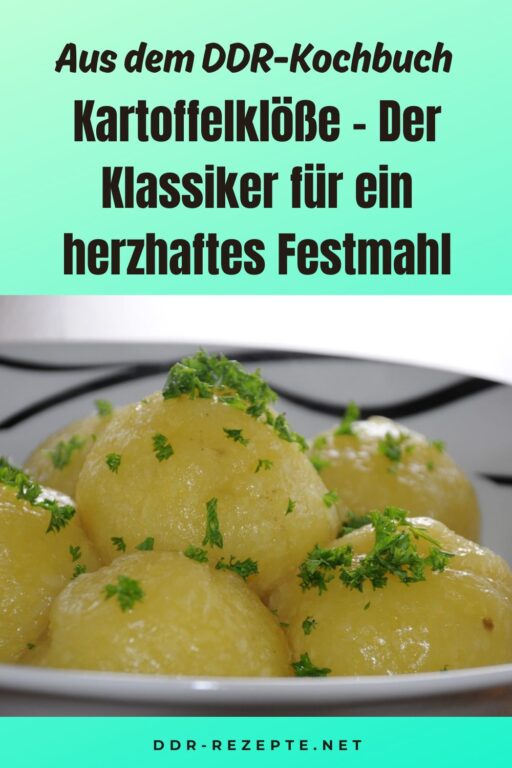 Kartoffelklöße – Der Klassiker für ein herzhaftes Festmahl