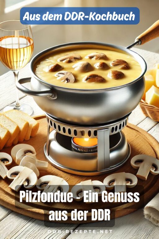 Pilzfondue – Ein Genuss aus der DDR