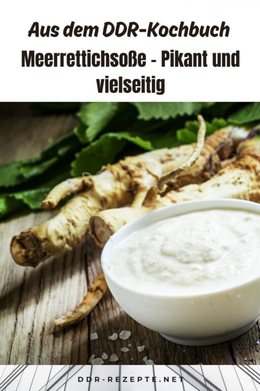Meerrettichsoße – Pikant und vielseitig