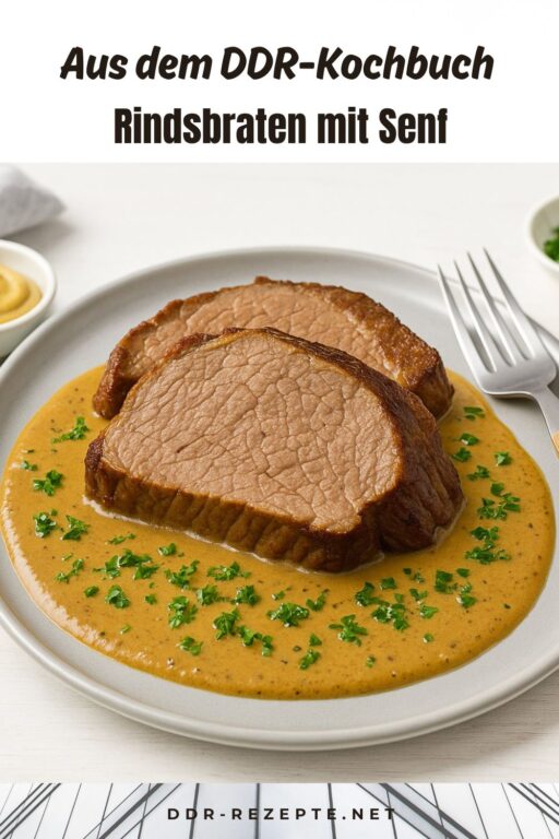 Rindsbraten mit Senf
