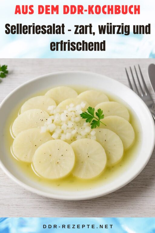 Selleriesalat – zart, würzig und erfrischend