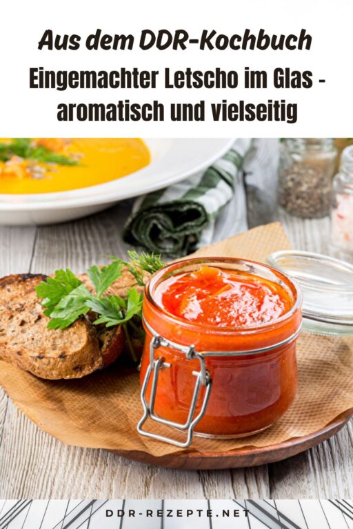 Eingemachter Letscho im Glas – aromatisch und vielseitig