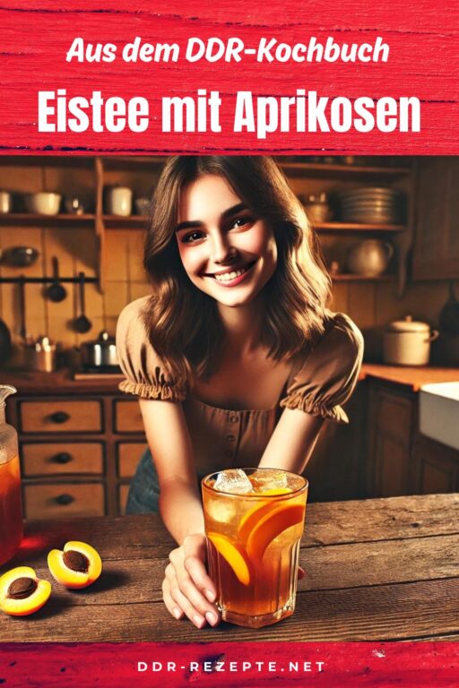 Eistee mit Aprikosen