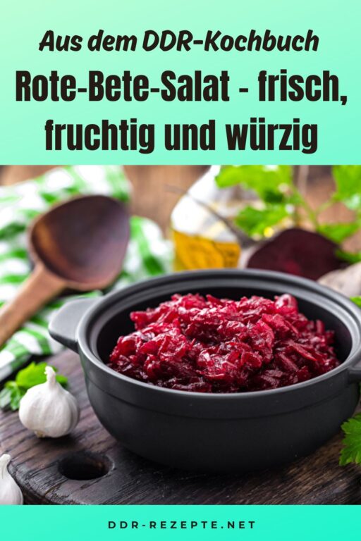 Rote-Bete-Salat – frisch, fruchtig und würzig