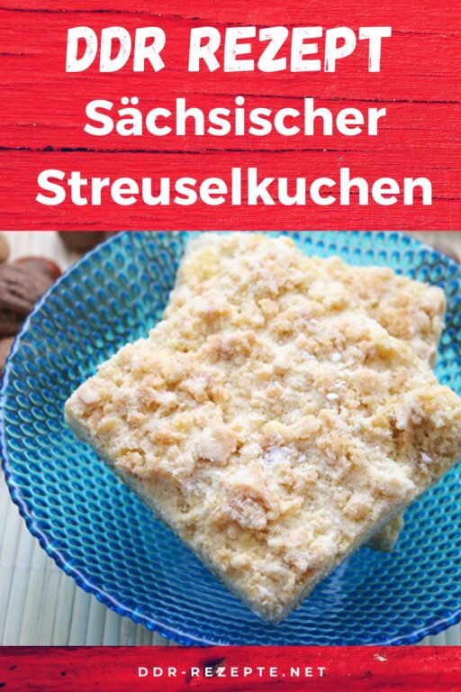 Sächsischer Streuselkuchen