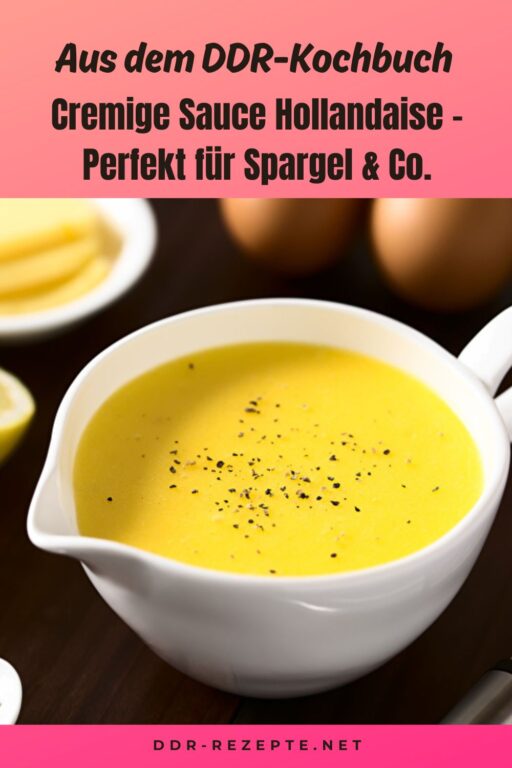 Cremige Sauce Hollandaise - Perfekt für Spargel & Co.