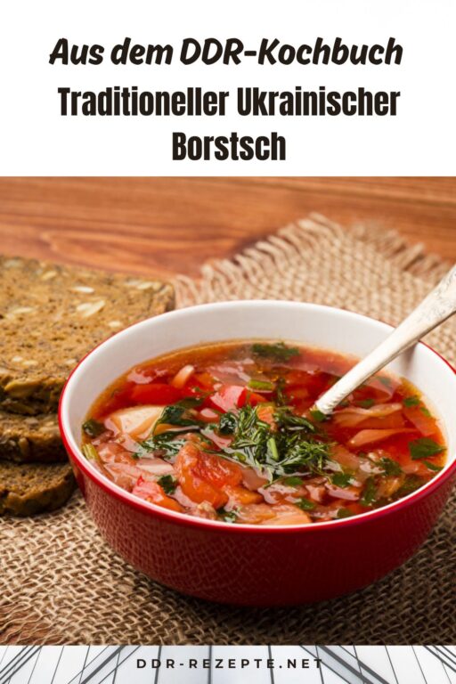 Traditioneller Ukrainischer Borstsch