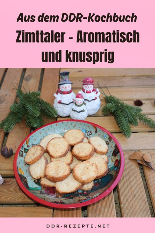 Zimttaler – Aromatisch und knusprig