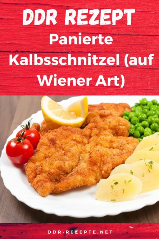 Panierte Kalbsschnitzel (auf Wiener Art)