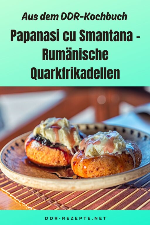 Papanasi cu Smantana – Rumänische Quarkfrikadellen mit Sauerrahm