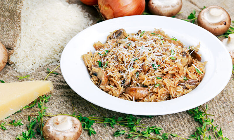 Risotto mit Pilzen (Risotto con funghi)