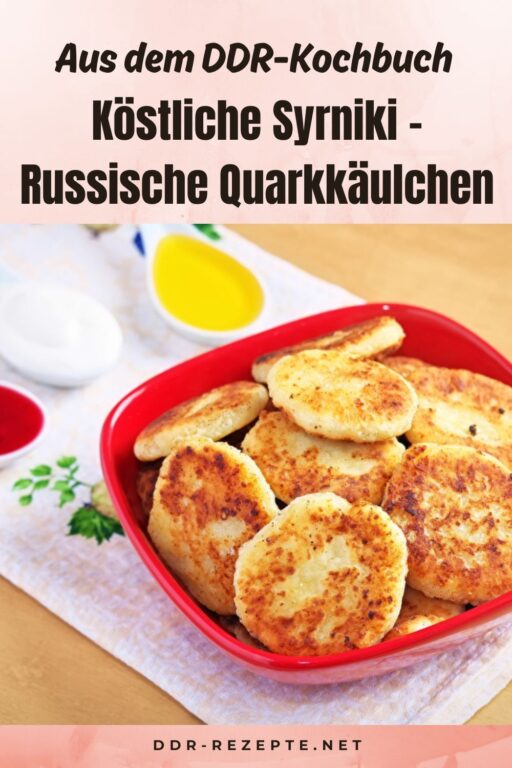 Köstliche Syrniki – Russische Quarkkäulchen