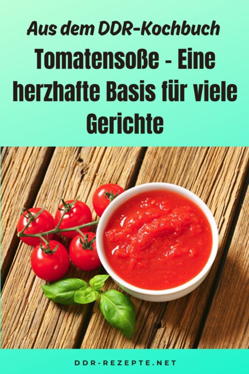 Tomatensoße - Eine herzhafte Basis für viele Gerichte