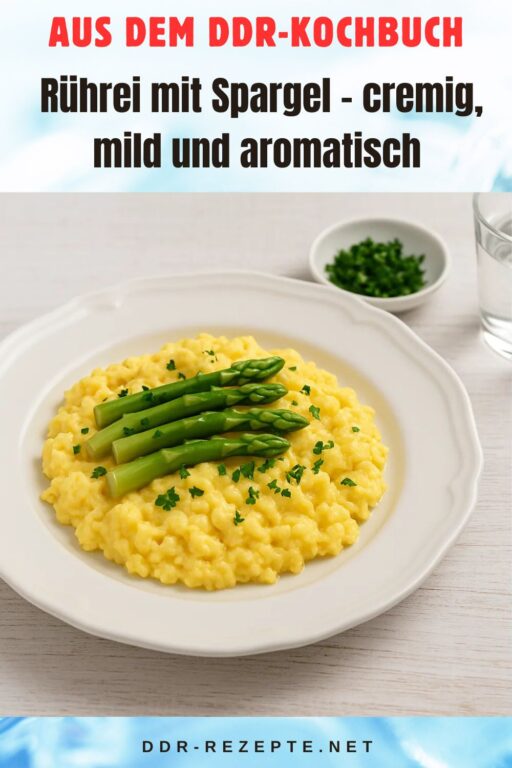 Rührei mit Spargel – cremig, mild und aromatisch