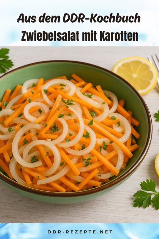 Zwiebelsalat mit Karotten