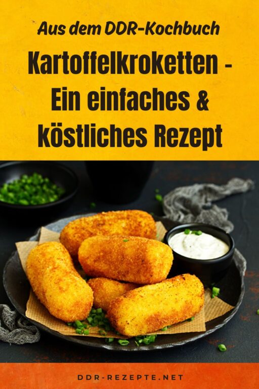 Kartoffelkroketten – Ein einfaches & köstliches Rezept