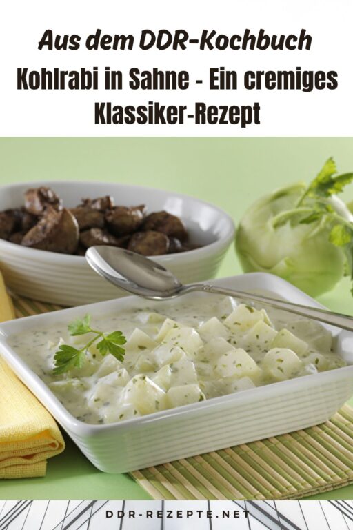 Kohlrabi in Sahne – Ein cremiges Klassiker-Rezept