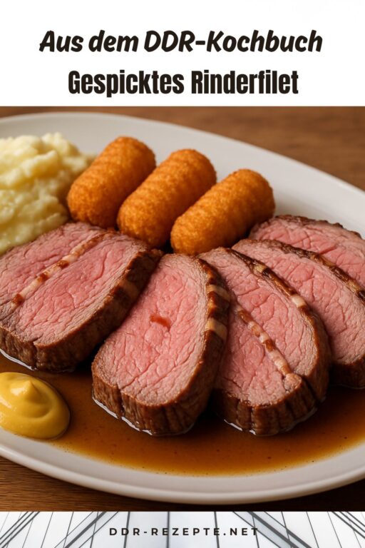 Gespicktes Rinderfilet