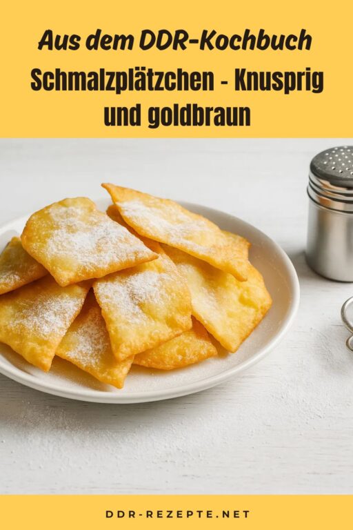 Schmalzplätzchen – Knusprig und goldbraun