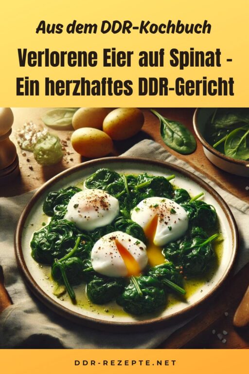 Verlorene Eier auf Spinat – Ein herzhaftes DDR-Gericht