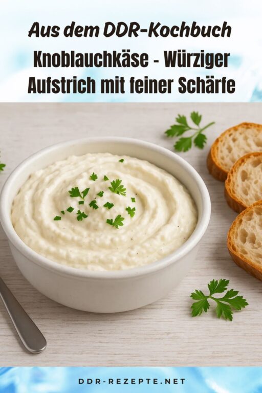 Knoblauchkäse – Würziger Aufstrich mit feiner Schärfe
