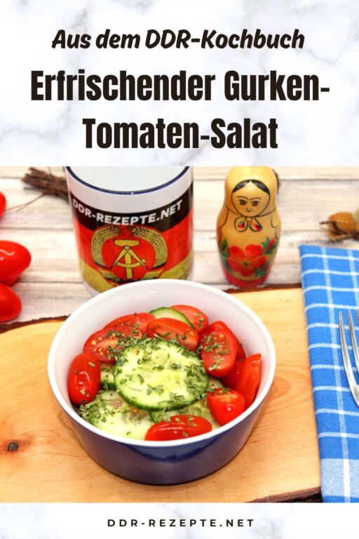 Erfrischender Gurken-Tomaten-Salat