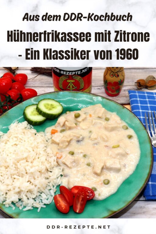 Hühnerfrikassee mit Zitrone – Ein Klassiker von 1960