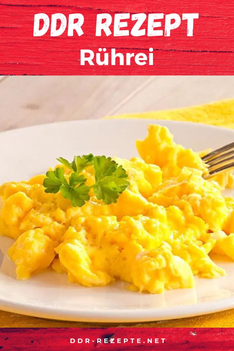Rührei - Original-Rezepte aus der DDR | DDR-Rezepte.net