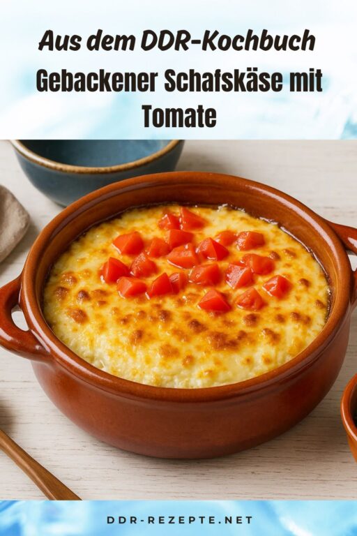 Gebackener Schafskäse mit Tomate