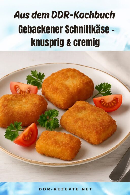 Gebackener Schnittkäse – knusprig & cremig