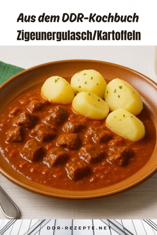 Zigeunergulasch/Kartoffeln