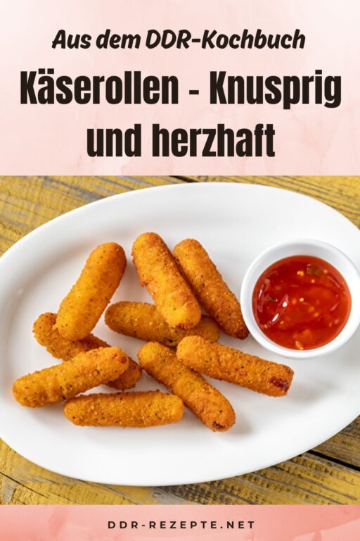 Käserollen – Knusprig und herzhaft