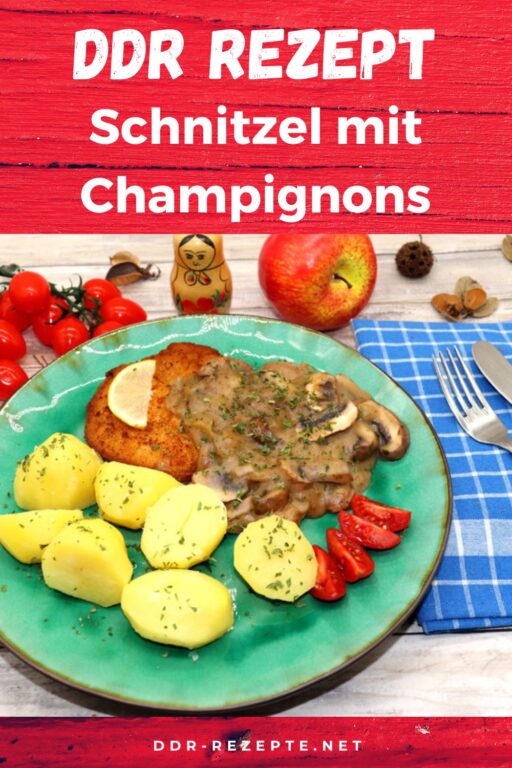 Schnitzel mit Champignons
