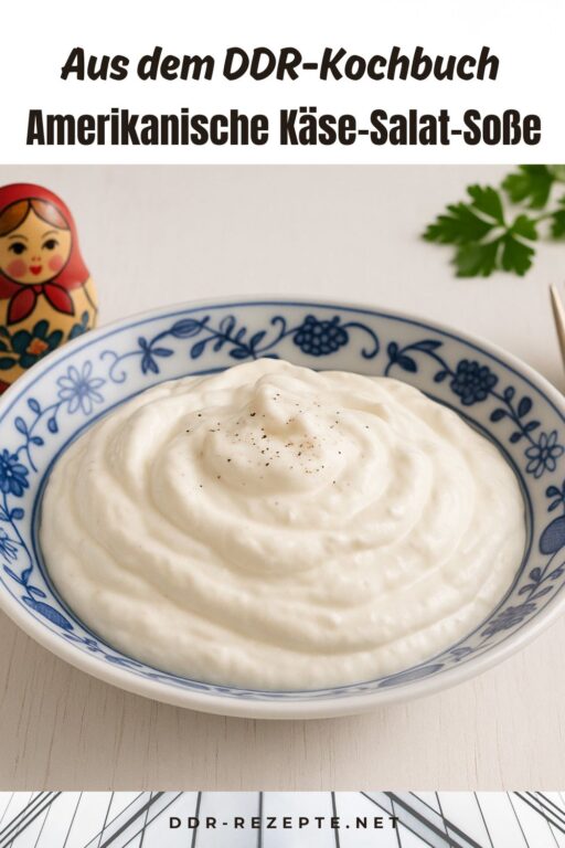 Amerikanische Käse-Salat-Soße