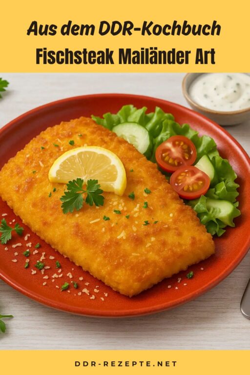 Fischsteak Mailänder Art