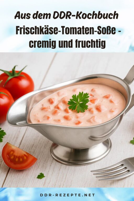 Frischkäse-Tomaten-Soße – cremig und fruchtig