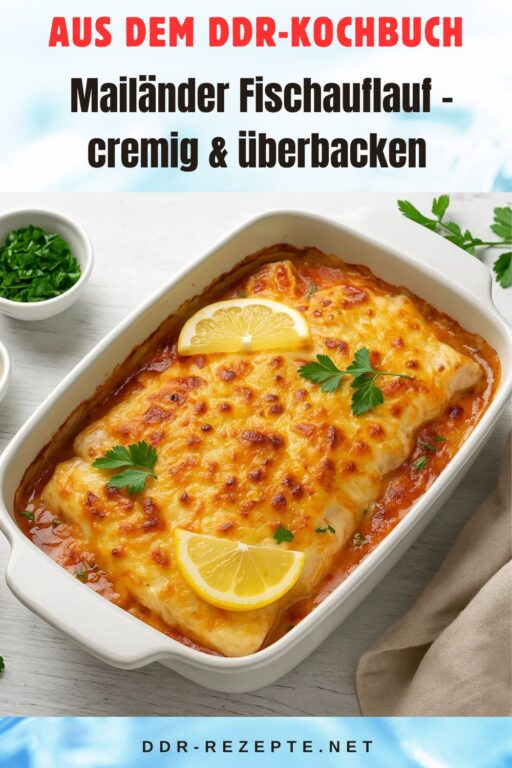 Mailänder Fischauflauf – cremig & überbacken