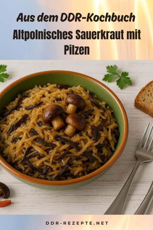 Altpolnisches Sauerkraut mit Pilzen