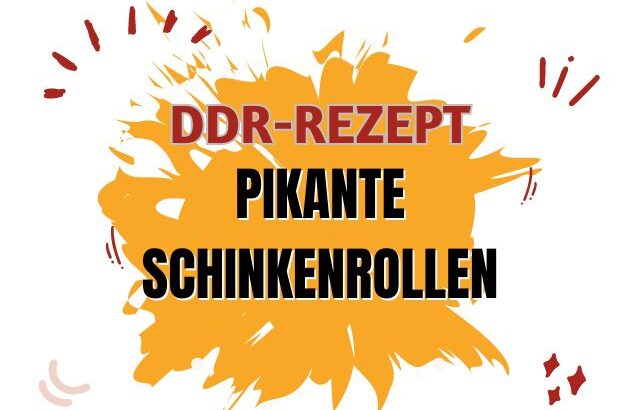 Pikante Schinkenrollen