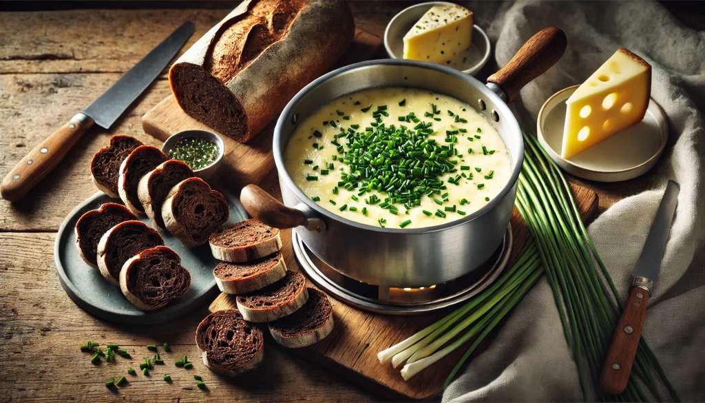 Köstliches Schnittlauchfondue – Ein herzhaftes DDR-Rezept