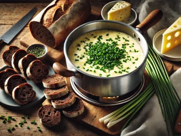 Köstliches Schnittlauchfondue – Ein herzhaftes DDR-Rezept