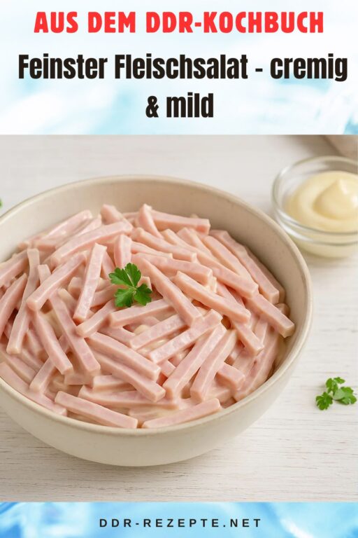 Feinster Fleischsalat – cremig & mild