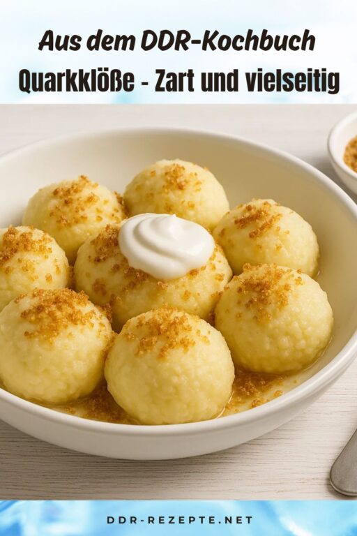 Quarkklöße – Zart und vielseitig