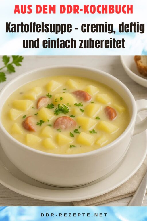 Kartoffelsuppe – cremig, deftig und einfach zubereitet