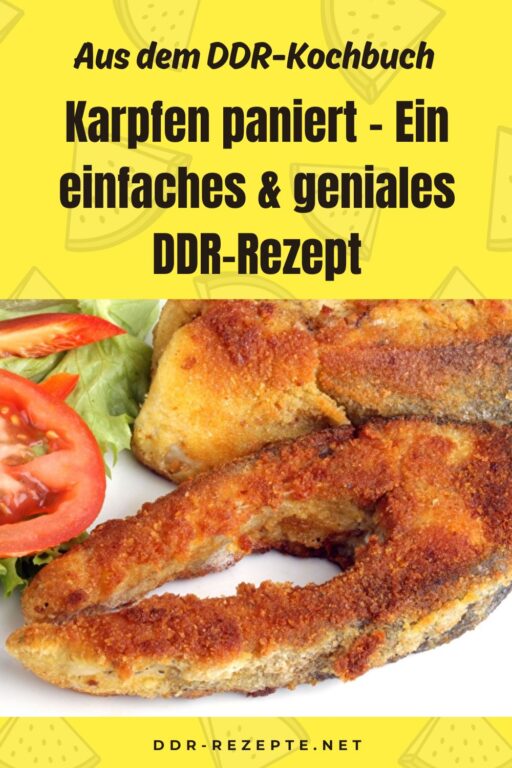 Karpfen paniert – Ein einfaches & geniales DDR-Rezept