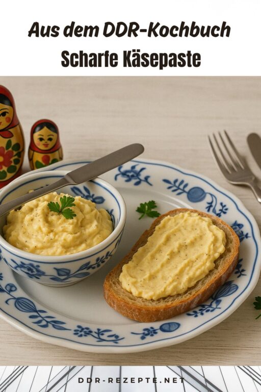 Scharfe Käsepaste