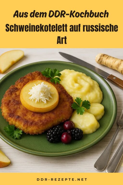 Schweinekotelett auf russische Art