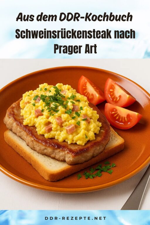 Schweinsrückensteak nach Prager Art