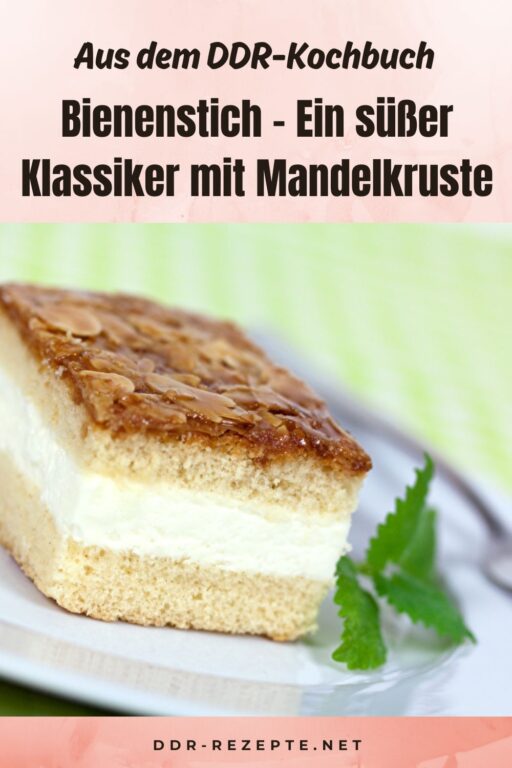 Bienenstich – Ein süßer Klassiker mit Mandelkruste