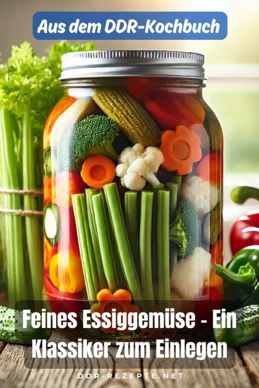 Feines Essiggemüse – Ein Klassiker zum Einlegen